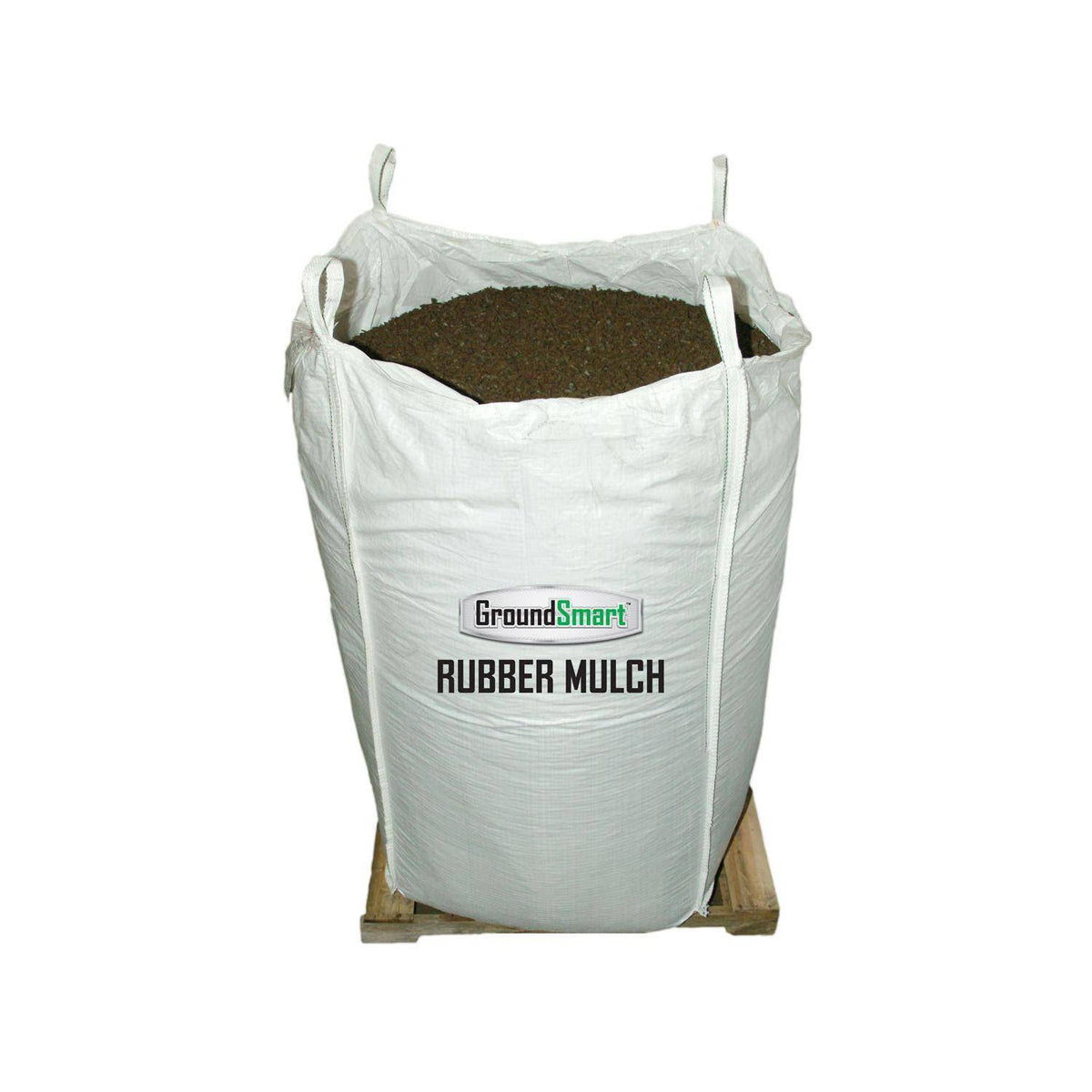 76.9 Cu. ft. Mocha Brown Rubber Mulch