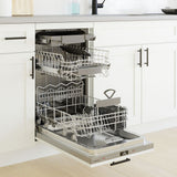 Bosch – 800 Series 18 Top Control Smart Built-In Dishwasher with 3rd Rack and 44 dBA – Custom Panel Ready