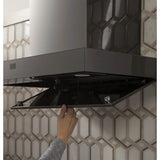 GE – 36 Convertible Range Hood – Black stainless steel