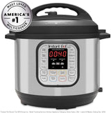 Instant Pot Duo Mini 7-in-1 3qt Electric Pressure Cooker – Silver