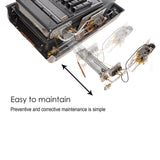 Martin Direct Vent Propane Wall Heater Furnace Built-in Thermostat 8,000 BTU