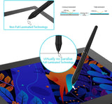 VEIKK VK1200 Drawing Tablet with Screen 11.6 inch Full-Laminated Art Tablet Graphic Tablet with Screen with Tilt Function Battery Free Stylus and 6 Shortcut Keys(8192 Levels Pen Pressure)