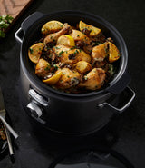 Calphalon Digital Saut Slow Cooker Dark Stainless Steel