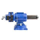 Forward DT08125A 5-Inch Heavy Duty Bench Vise 360-Degree Swivel Base and Head with Anvil (5×22)