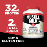 Muscle Milk Genuine Protein Powder, Vanilla Creme – 4.94 lb