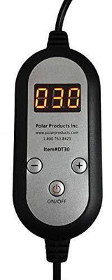 Polar Products Active Ice 3.0 Shoulder Cold Therapy System with Digital Timer Includes Shoulder Bladder, 9 Quart Cooler