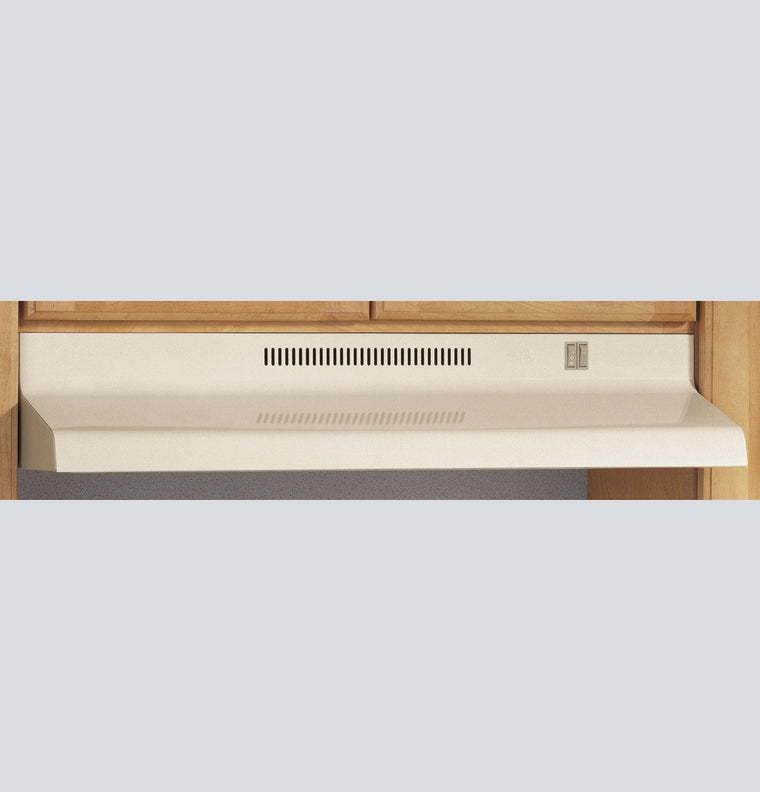 GE – 30 Recirculating Range Hood – Bisque