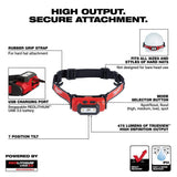 MW USB Rechargeable Hard Hat Headlamp 2111-21 from MW