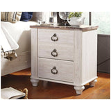 Willowton Nightstand Two-Tone – Signature Design by Ashley