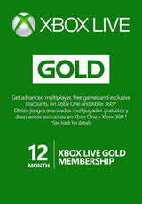 Xbox Live 12-Month Gold Membership (2 Packs)