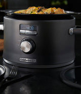 Calphalon Digital Saut Slow Cooker Dark Stainless Steel