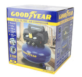 GOODYEAR 6 Gallon 175 Max Psi Portable Pancake Air Compressor?? 3.0 SCFM at 90 Psi