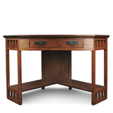 Leick Furniture Mission Corner Computer/Writing Desk, Oak