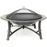 Bond 35 in. Round Steel Fire Pit, 50481