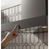GE – 36 Convertible Range Hood – Black stainless steel