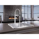 Blanco 441622 Culina Mini Pull Down Kitchen Faucet in Chrome