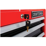 Craftsman 2000 Series 26-in W x 12.25-in H 3-Drawer Steel Tool Chest (Red) Cmst98246rb