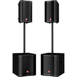 Harbinger Vari V2308 8 in. 2-Way Powered Loudspeaker with Bluetooth, DSP, and Smart Stereo