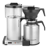 Moccamaster CDT Grand Coffee Brewer, Silver