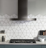 GE – 36 Convertible Range Hood – Black stainless steel