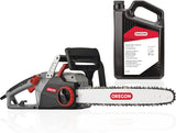 Oregon CS1500 18-inch 15 Amp Self-Sharpening Corded Electric Chainsaw, with Integrated Self-Sharpening System (PowerSharp) and Chain Brake for Safety, 120V